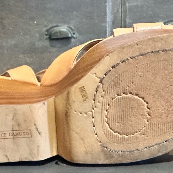 Vince Camuto Calliana Tan Wedge Sandals - Picture 6 of 6